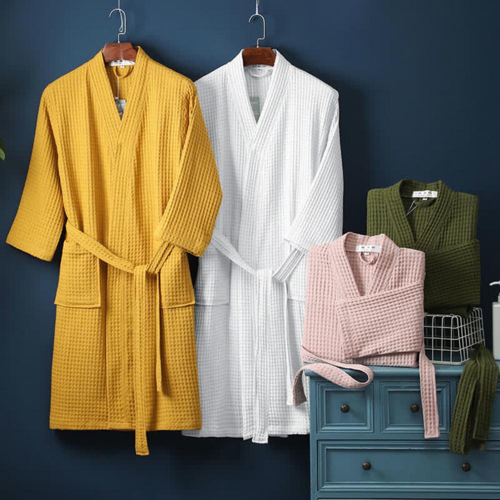 cotton-waffle-v-neck-bathrobe-machine-washable-breathable-img5.jpg