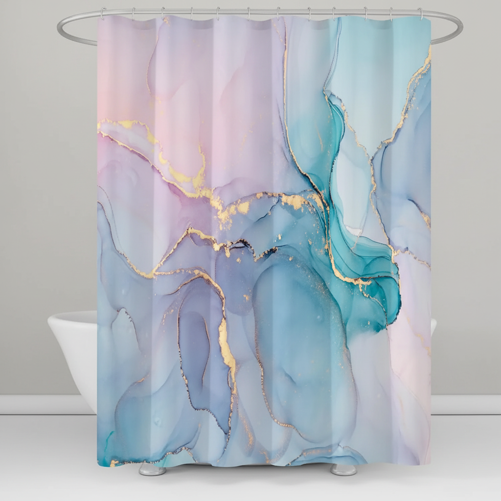 marble-print-shower-curtain-waterproof-quick-dry-img2.png